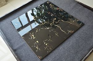 手工陶瓷佛罗里达火釉大理石瓷砖，用于地板、现代设计，适用于室内和别墅墙壁 - Product Image 5