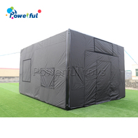 Simulateur de Golf Portable en PVC, écran d'impact, simulateur de Golf gonflable d'intérieur pour entreprise de location