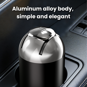 Cenicero para Coche IQO al por Mayor, en Stock para ILUMA I, ILUMA Prime y ILUMA ONE, de Aluminio Negro, Moderno, Sin Quemaduras, con Calefacción - Product Image 3