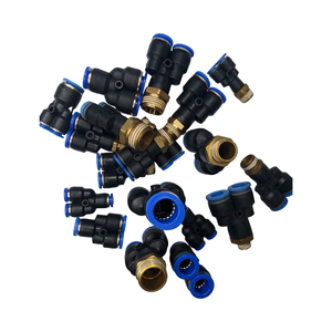 Raccord pneumatique rapide PE PX PY <span class=keywords><strong>PB</strong></span>, coupleur droit à insertion rapide pour tuyau d'air, connecteur pneumatique 1/4" à 1/2" - Product Image 5