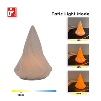 Lampe de table 3D LED Veilleuse décorative de Noël Ornement de table Décoration lumineuse festive de vacances Lampe de Noël