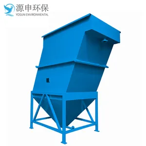 pvc lamella tube settler media for electroplating wastewater treatment plants