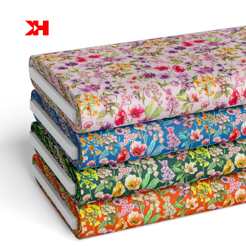 Китайские женщины на заказ Тана цифровая ткань печать хлопок свобода газон для одежды