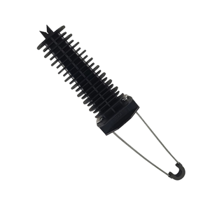 Pince de tension à coin PA500 pour câble à fibre optique, pince d'ancrage pour câble de descente aérien, fabricant - Product Image 1