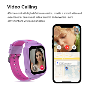 Montre connectée pour enfants LT56 4G avec SOS, localisation GPS AGPS LBS, étanche IP67, WIFI, appel vidéo, batterie 700mAh, prise en charge de la carte SIM, caméra - Product Image 4