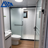 Maisons pliantes de luxe personnalisables à 2, 3 ou 4 chambres ; Petites maisons modulaires préfabriquées extensibles en conteneurs.