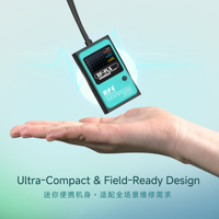Boîtier d'alimentation métallique RF-PL5 pour réparation de téléphones avec affichage numérique et câble de démarrage |   Carte mère de téléphone portable, alimentation CC pour boîtier
