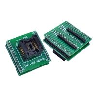 SOIC8 SOP8 SOP16 SOP20 TSSOP8 TSSOP24 SOP44to DIP8 DIP16 DIP44 Soket Adaptor Pemrogram Lebar Dudukan Badan 200Mil