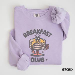 Sudadera Oversize Retro Gráfica Estética Bohemio Vintage Comfort Colors para Club de Desayuno OEM ODM Grunge Hippie - Product Image 1