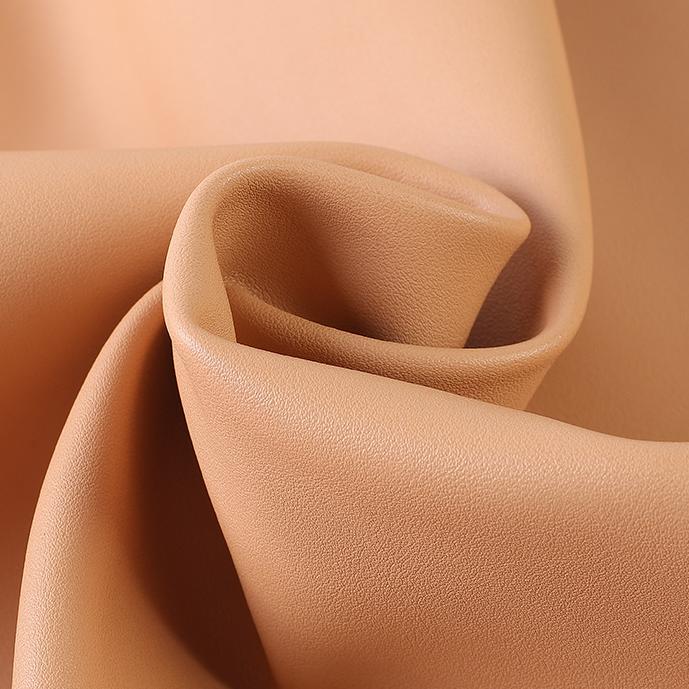 NAPPA Faux Leather PU Synthetic Leather Embossed Fabric with Stretch for Shoe Lining Garment & Sofa Use