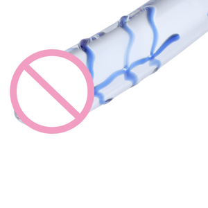 11.8 Inch Groter Kristal Glas Penis Glas Dildo Met 3 Grote Kralen Vrouwelijke Apparaten Masturbatie G-Spot Anale Plug Voor Vrouwen - Product Image 5