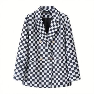 <span class=keywords><strong>Blazer</strong></span> Verde Caramelo Moderno con un Solo Botón para <span class=keywords><strong>Mujer</strong></span>, Primavera-Otoño 2026, Nueva Versión Coreana, Elegante y Casual para Figuras Pequeñas - Product Image 4