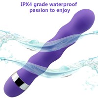 Erwachsenen-Vibrator Multi-Frequenz Wasserdicht Eingebauter Akku G-Punkt Klitoris-Stimulator Frauen-Masturbations-Sexspielzeug Echtes Gefühl
