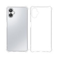 Coque de protection souple transparente moulée par injection en TPU antichoc et anti-chute pour A06/S26 5G avec protection anti-jaunissement