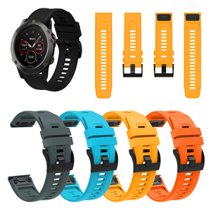 สายรัดข้อมือซิลิโคน RYB สำหรับเปลี่ยนใส่กับนาฬิกา <span class=keywords><strong>Garmin</strong></span> Epix Pro Gen 2 51 มม./Enduro 2/<span class=keywords><strong>Tactix</strong></span> 7/7 Pro/Bravo/Charlie/<span class=keywords><strong>Delta</strong></span> - Product Image 5