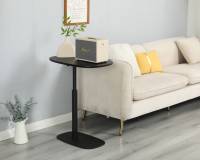 Table basse de console d'ordinateur portable de table de pivot et réglable à 360 ° stable pneumatique debout d'ADA pour la maison et le bureau