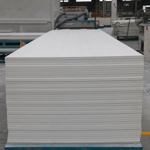 Panneau de façade en PVC résistant aux intempéries Potentech, sans entretien, pour la finition extérieure des toits, panneau en PVC Formex - Product Image 1