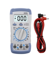 Mini écran LCD de haute qualité multimètre électronique numérique voltmètre ampèremètre ohmmètre Instrument de test à bas prix
