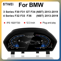 Panel de Instrumentos Digital STWEI con Pantalla LCD de 12.3 Pulgadas para Coche a Precio de Fábrica, Sistema Linux para BMW Serie 3 F30 y Serie 4 F32