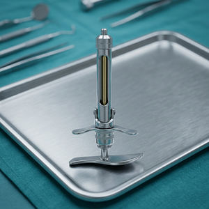 Dental Surgical Hu-friedy CW Style Anesthetic Aspirating Manual 1.8ml Syringe CE Certified Hospital Use Class I Model MM-SY-002 - Product Image 3