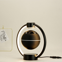 360 haut-parleur stéréo bluetooth flottant à lévitation magnétique avec lumière led pour cadeau de décoration