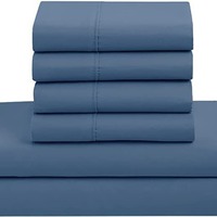 7 pièces de parures de lit, couette douce avec draps, taies d'oreiller, housse de coussin pour la vente en gros