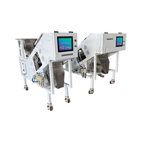 Machine de tri intelligente par IA pour noix, grains de café, cerises, ail, piments, olives, tomates, viande séchée, avec trieur de couleur en plastique
