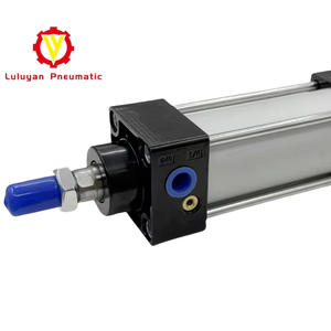 Cylindre pneumatique compact en aluminium à double effet pour tête de cylindre, bloc-cylindres et pièces pneumatiques - Fabricant - Product Image 2