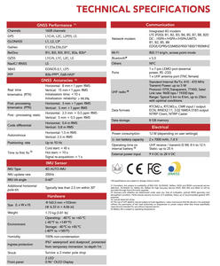 อุปกรณ์สำรวจ Ebase EFIX GNSS GPS GNSS RTK GPS Differential E Base DGPS สำหรับงานสำรวจ GNSS RTK Base และ Rover EFIX F7 Ebase GPS C3 C5 - Product Image 6
