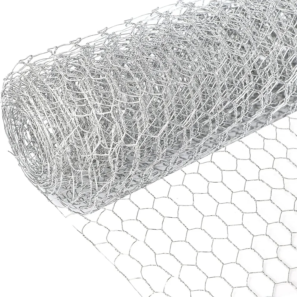 Hexagonal Barbed Wire Chicken Wire Net Hexagonal Galvanized Mesh Metal Fence Frame Chicken Netting Hexagonal Wire Mesh