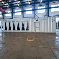 DrolinBox USA Centre de données de minage Bitcoin en conteneurs de 40 pieds, 192 serveurs S21 Hydro, prêt à l'emploi