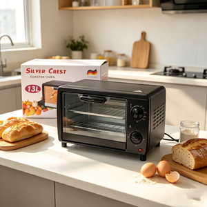 13L Foreign Trade Electric Oven Toaster Griller Stainless Steel Household Baking <b>Large</b> Capacity Desktop Independent - Product Image 5