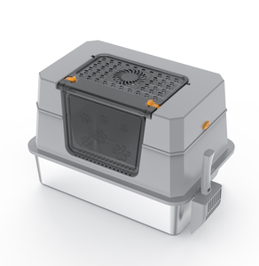 Caja de Arena para Gatos de Acero Inoxidable, Extra Grande, Resistente, con Control de Olores, para Interiores, Precio de Fábrica, Alta Calidad - Product Image 5