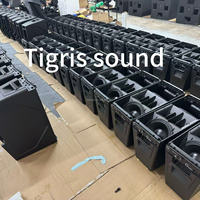 Peralatan Suara Line Array Aktif 2 Arah HDL 30A Dual 10 Inch, Sistem Musik Speaker Bertenaga, Speaker Outdoor untuk Panggung