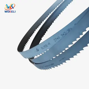 Tùy chỉnh Chế biến gỗ bi-kim loại ban nhạc lưỡi cưa lưỡng kim HSS M35 M42 M51 bandsaw Blade cho cắt kim loại