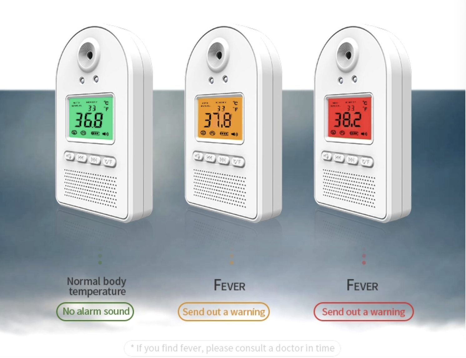 Цифровой бесконтактный термометр диспенсер термометр дезинфицирующее средство для ухода за ребенком