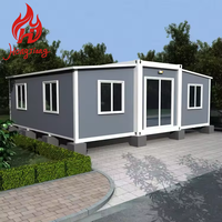 Maison mobile Tiny House 3 4 chambres à coucher Maisons préfabriquées pliables 20 pieds 40 pieds Maison conteneur extensible de luxe