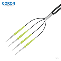 CORON Sensor Serat Optik Silindris Deteksi Samping Baru M3-M6 DC12-24V