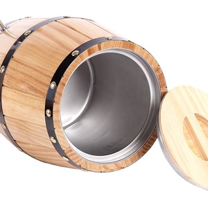Barril de Madera Personalizado de Alta Calidad de 3 Litros para Bar - Product Image 1