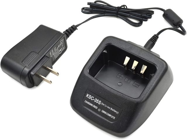 KSC-35S Rapid Charger for Kenwood Radio TK-3400 TK-2400 TK-2402 TK-2300 TK-2000 TK-3000 KNB-45L KNB-63L KNB-65L Battery Charger