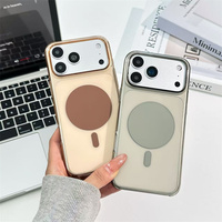 Nouvelle coque 2026 pour iPhone 18 Pro Max/18 Pro/18/17 Air/16/15/14, chargement magnétique sans fil, antichoc, anti-rayures, en PC