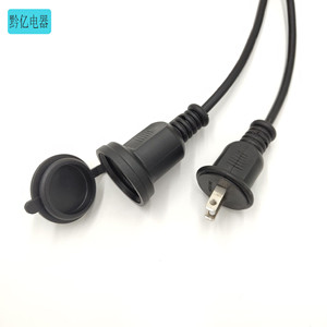สายไฟ Nema ตัวผู้ ตัวเมีย IP44 10A สาย PVC สำหรับใช้งานกลางแจ้ง - Product Image 1