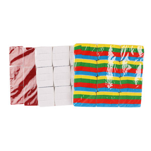 Magic Pleasure Party Confetti 2X4Cm <b>Red</b> White <b>Paper</b> Party Decoration - Product Image 4