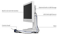 Système de caméra d'endoscopie médicale HD YKD-9022, source d'alimentation électrique, multi-spécialités pour ORL, laparoscopie, hystéroscopie