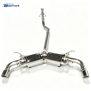 Sistema de escape Catback Valvetronic de acero inoxidable de alto rendimiento para coche, pieza de repuesto para mejora de sonido - Product Image 3