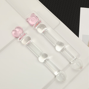 Juguete Sexual para Adultos, Dildo de Vidrio Impermeable y Ecológico, Multi-Estilo, para Masturbación Femenina y Uso Anal - Product Image 4