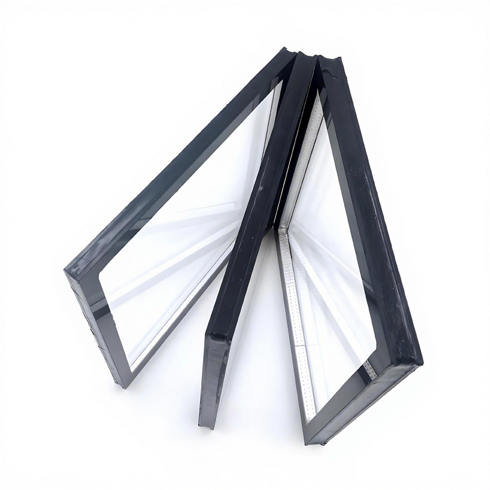 Number Slideshow Customized Double-layer Hollow Low-E Triple-pane Two-chamber Tempered ...