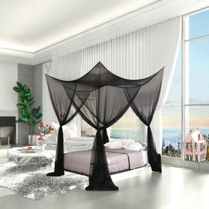 <span class=keywords><strong>Moustiquaire</strong></span> carrée super haute pliable 100 % polyester pour la maison avec quatre portes latérales, utilisation toutes saisons pour adultes - Product Image 3