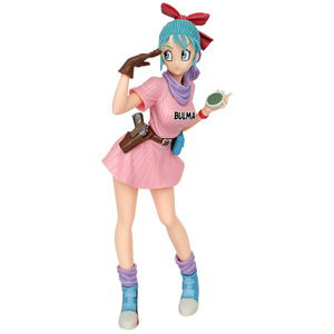 Statuetta in PVC <span class=keywords><strong>di</strong></span> Bulma da 25,5 cm, personaggio anime <span class=keywords><strong>Dragon</strong></span> <span class=keywords><strong>Ball</strong></span>, modello ODM da collezione, ornamento e action figure DBZ. - Product Image 4