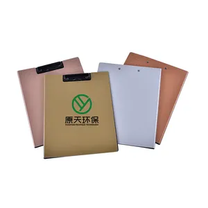 High Quality Customized Logo Office Files Organizing Storage Exam Clipboard Folder Clip Boards With Cover